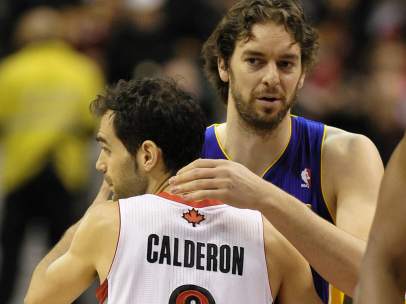Calderón y Pau Gasol