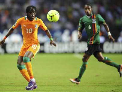 Nkausu y GerviNho en el Zambia - Costa de Marfil
