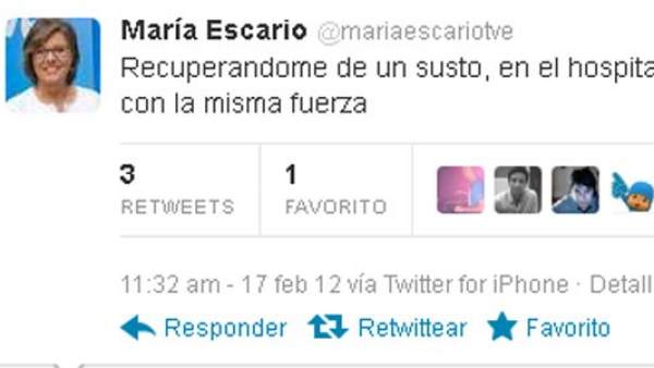 'Tuit' de María Escario 'Tuit' de María Escario