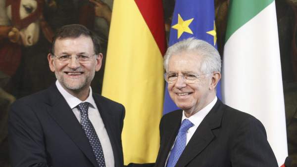 Rajoy y Monti Rajoy y Monti