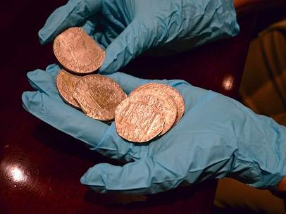 Las monedas del tesoro
