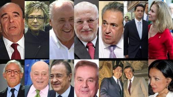 Millonarios españoles Millonarios españoles