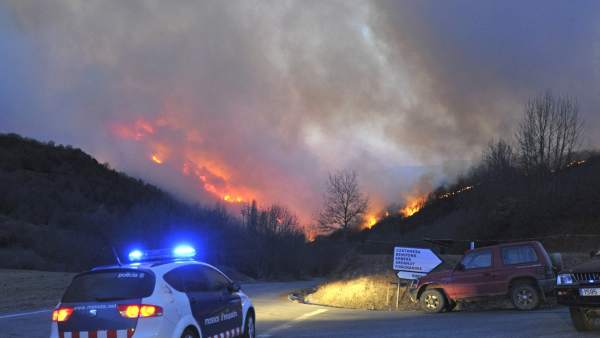 Incendio en Lleida Incendio en Lleida