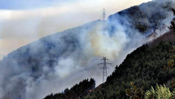 Incendios en el Pirineo. Incendios en el Pirineo.