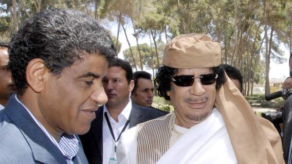 Gadafi y su hombre de confianza Gadafi y su hombre de confianza