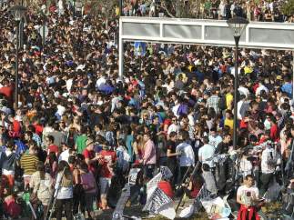 Macrobotellón en Granada