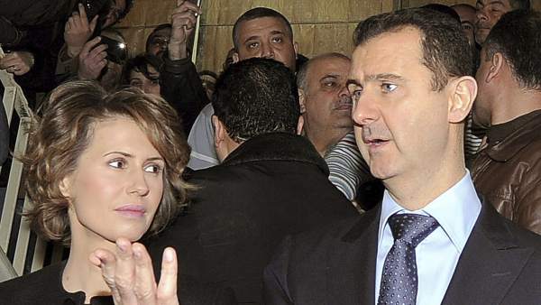 Bachar Al Asad y su esposa, Asma Bachar Al Asad y su esposa, Asma