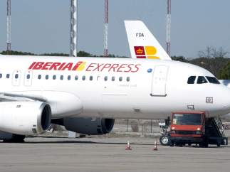 Avión de Iberia Express