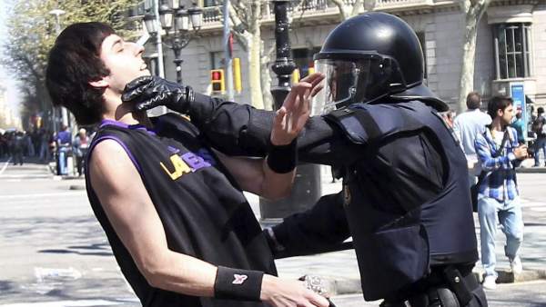 Disturbios en Barcelona Disturbios en Barcelona