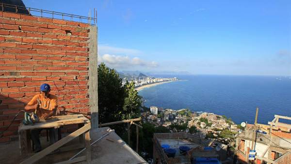 Las favelas de Río, al alza Las favelas de Río, al alza