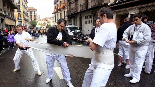 Costaleros en Madrid Costaleros en Madrid