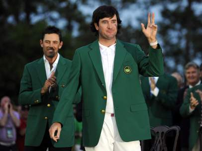 Bubba Watson, chaqueta verde en Augusta.