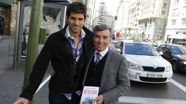 Jaime Alguersuari y su padre Jaime Alguersuari y su padre
