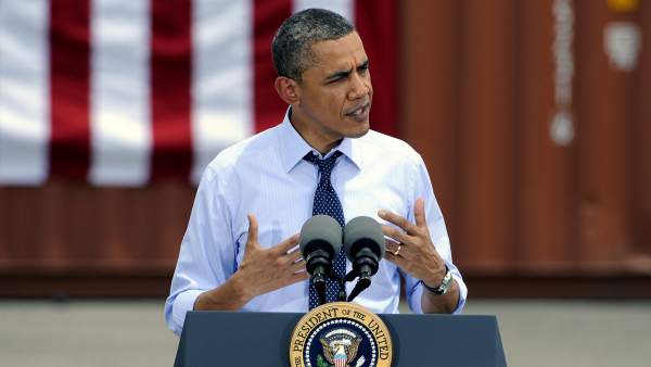 Obama, en una alocución Obama, en una alocución