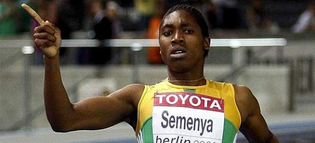 Semenya, en los Mundiales de Berlín