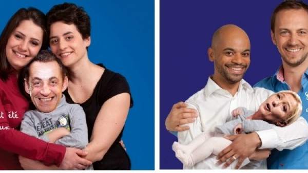 Los candidatos franceses, hijos de homosexuales Los candidatos franceses, hijos de homosexuales