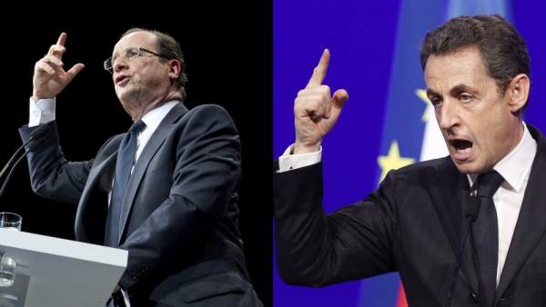 Sarkozy y Hollande Sarkozy y Hollande