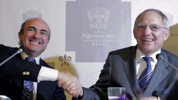 Guindos y Schäuble Guindos y Schäuble