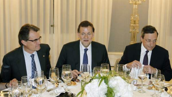 Rajoy y Draghi Rajoy y Draghi