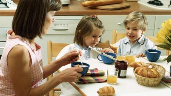 Desayuno en familia Desayuno en familia