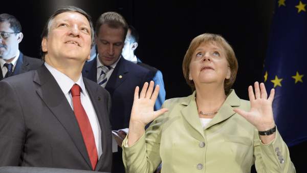 Merkel y Durao Barroso Merkel y Durao Barroso