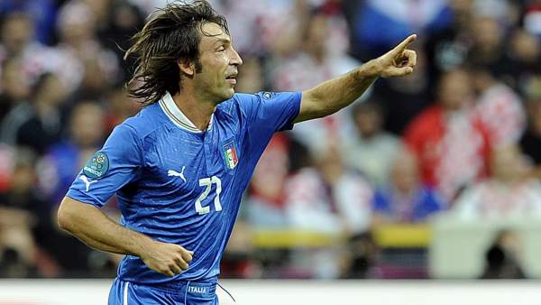 Pirlo con Italia Pirlo con Italia
