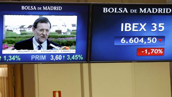 Mariano Rajoy y el Ibex-35 Mariano Rajoy y el Ibex-35