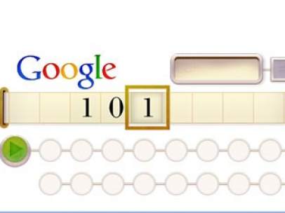 'Doodle' homenaje a Alan Turing