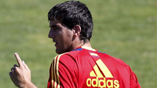 Mikel San José con España Mikel San José con España