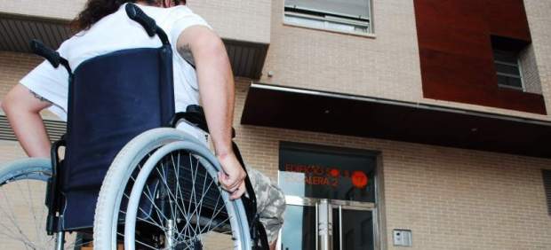 Una persona con discapacidad