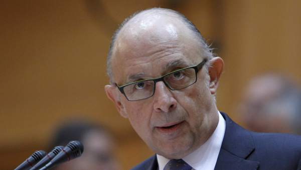 El ministro de Hacienda, Cristóbal Montoro El ministro de Hacienda, Cristóbal Montoro