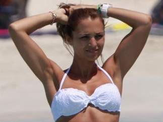 Paula Echevarría luce bronceado