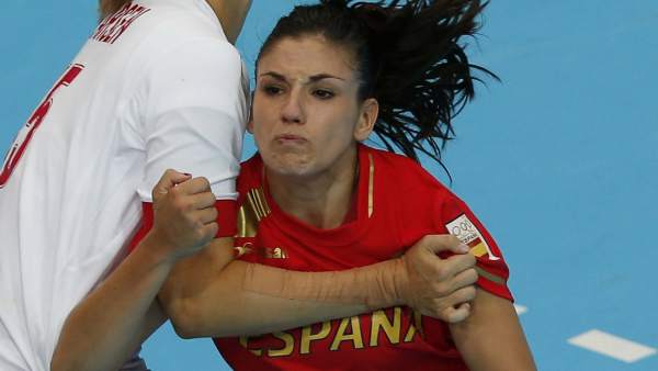 Carmen Martín, de España de balonmano Carmen Martín, de España de balonmano