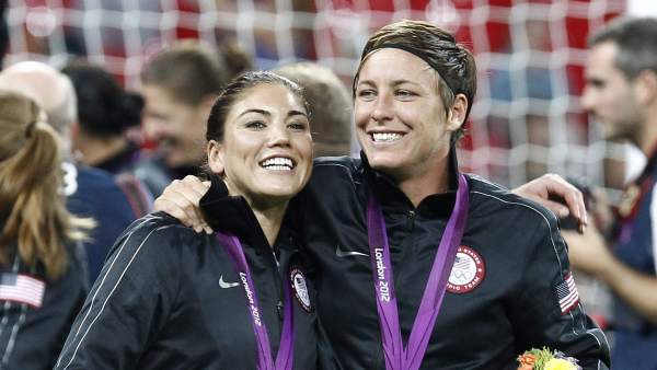 Hope Solo, campeona olímpica Hope Solo, campeona olímpica