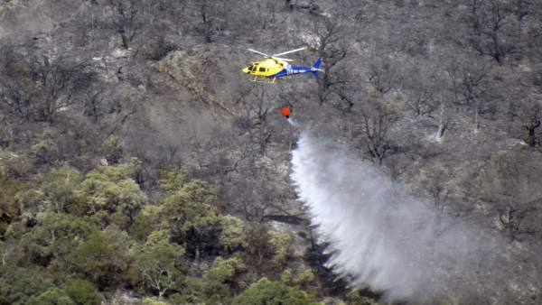 Incendio en el Parque Nacional de Cabañeros Incendio en el Parque Nacional de Cabañeros