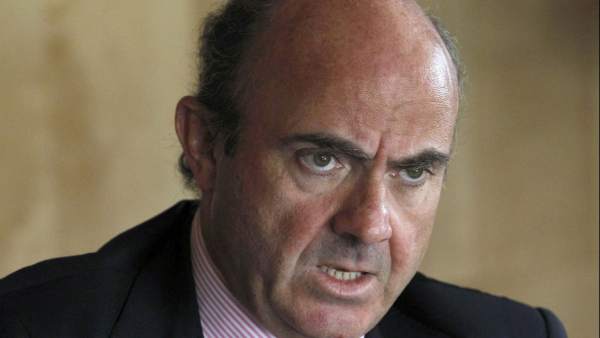El ministro de Economía y Competitividad, Luis de Guindos El ministro de Economía y Competitividad, Luis de Guindos