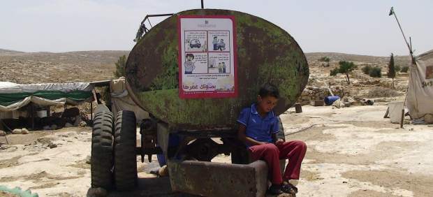 Palestinos sin agua Palestinos sin agua