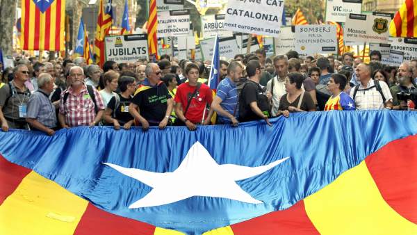 Diada en Cataluña Diada en Cataluña