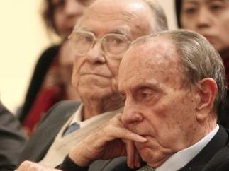Santiago Carrillo y Manuel Fraga