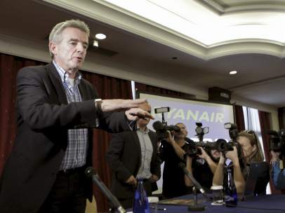 El presidente de Ryanair, Michael O'Leary.