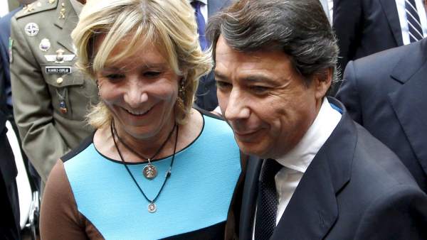 Ignacio González y Esperanza Aguirre Ignacio González y Esperanza Aguirre