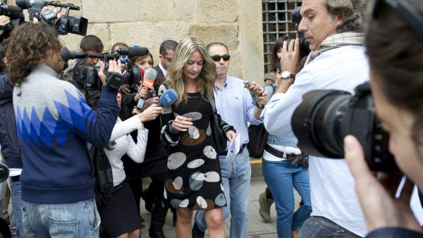 Olvido Hormigos ratifica su denuncia Olvido Hormigos ratifica su denuncia