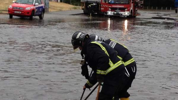 Inundación en Alcorcón Inundación en Alcorcón