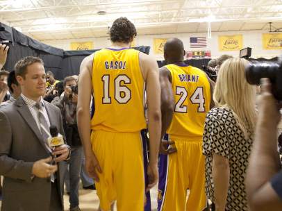 Pau Gasol y Kobe Bryant