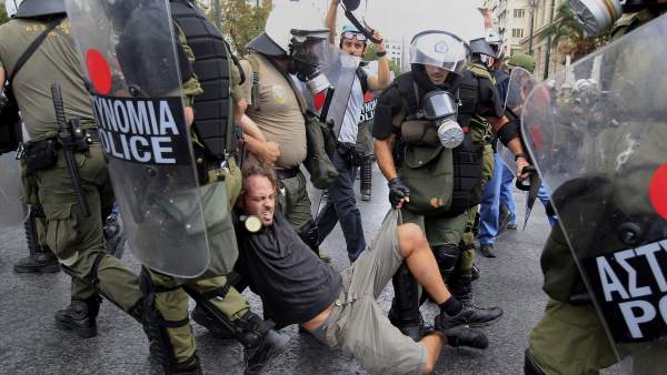 Protestas en Grecia Protestas en Grecia