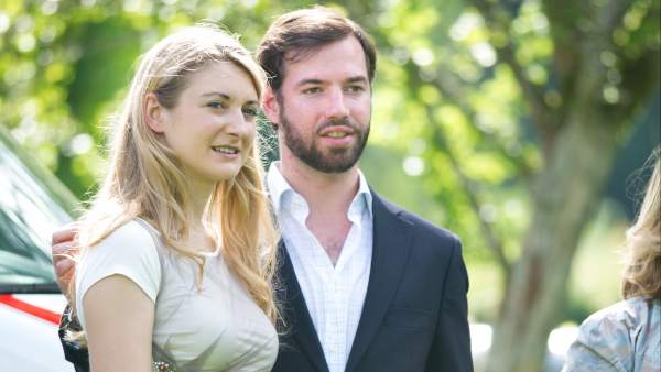 Guillermo de Luxemburgo y Stéphanie de Lannoy Guillermo de Luxemburgo y Stéphanie de Lannoy