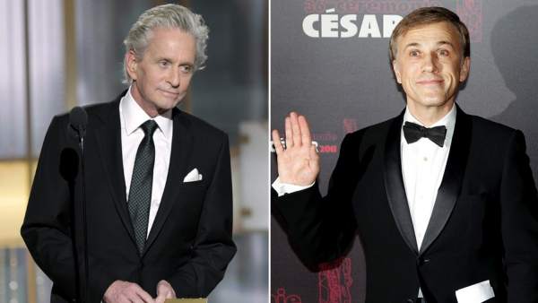 Michael Douglas y Christoph Waltz Michael Douglas y Christoph Waltz