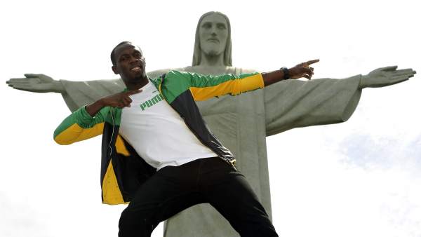 Bolt visita Brasil Bolt visita Brasil