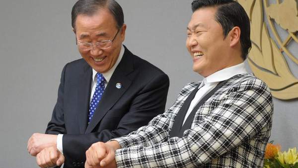 Ban Ki-moon también le da al 'Gangnam Style' Ban Ki-moon también le da al 'Gangnam Style'
