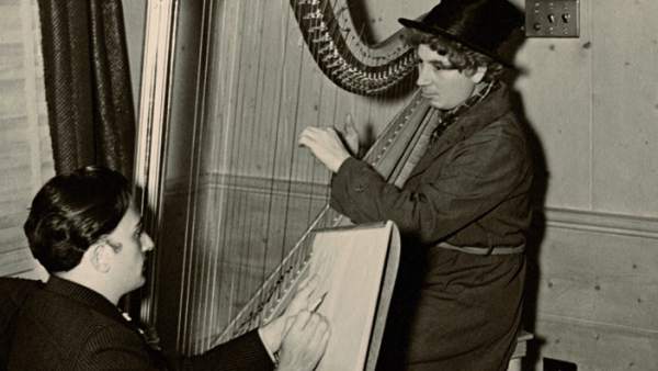 Dalí y Harpo Dalí y Harpo